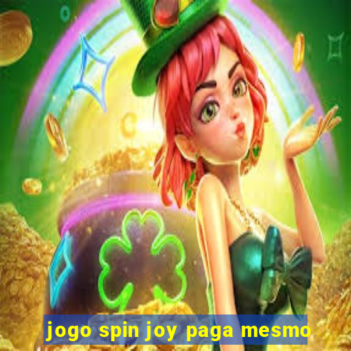 jogo spin joy paga mesmo